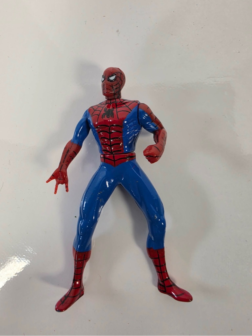 Vintage 1994 Toy Biz Spider-Man Metal Mini Figure